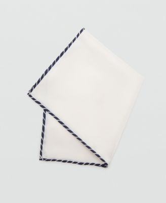 Men's Silk Embroidered Pocket Square