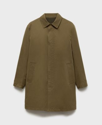 Men's Classic Water-Repellent Trench Coat