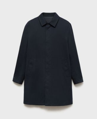 Men's Classic Water-Repellent Trench Coat