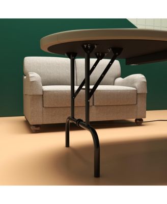 70" Foldable Poker Table, 8 Player jack Game Table,