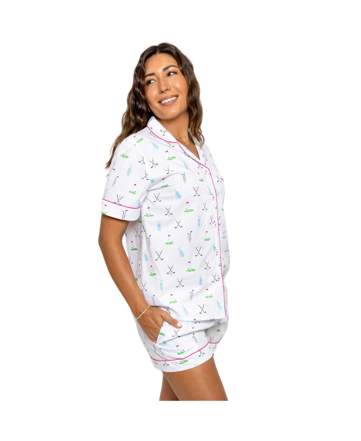 Sant and Abel Women's Golf Short Pj Set