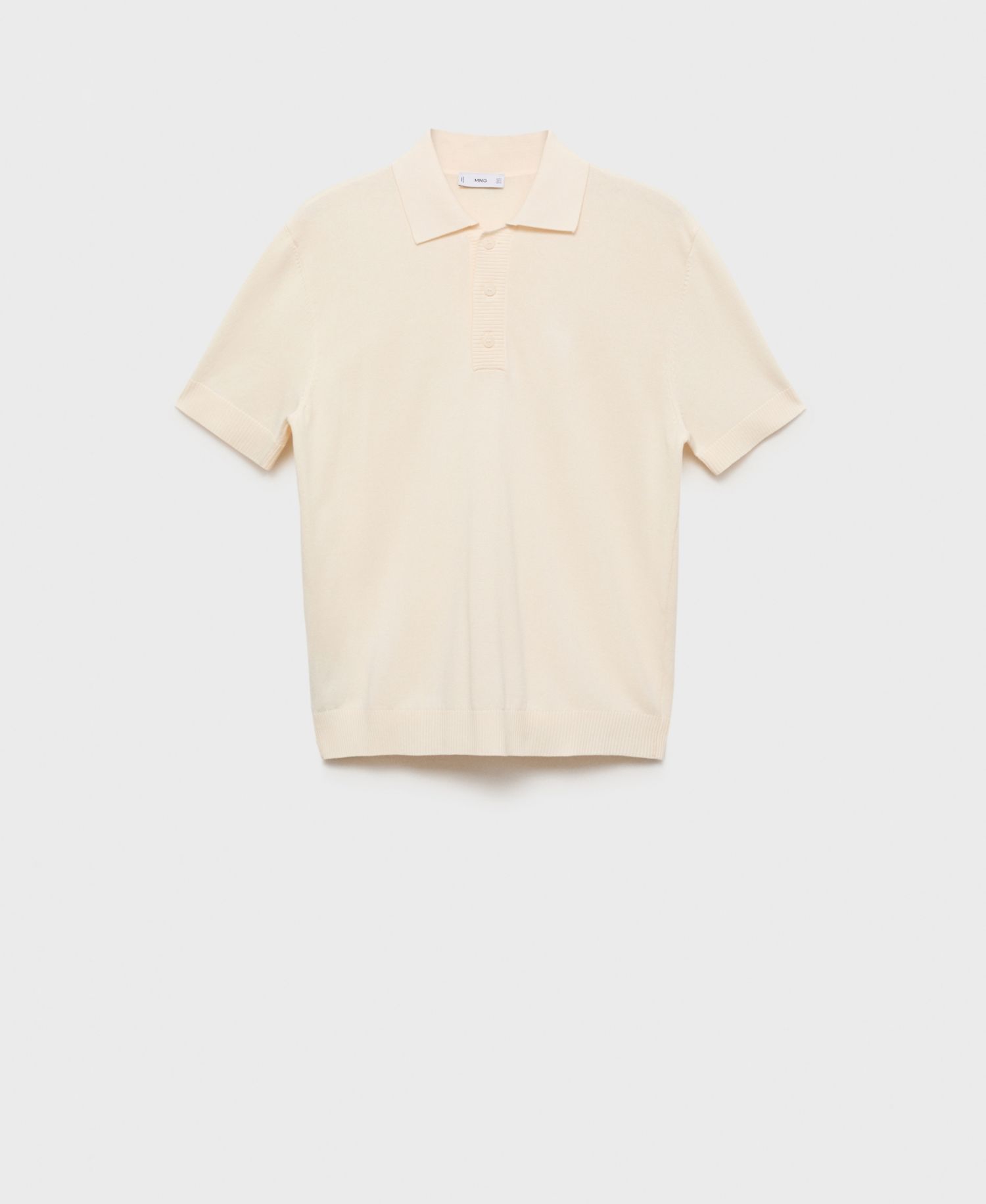 Men's Cotton Knitted Polo Shirt