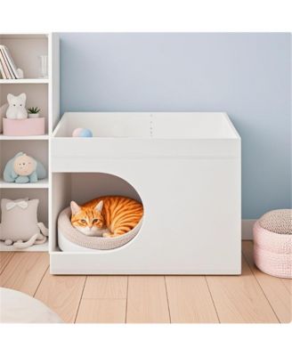 Multifunctional Cat Station with Bed and House