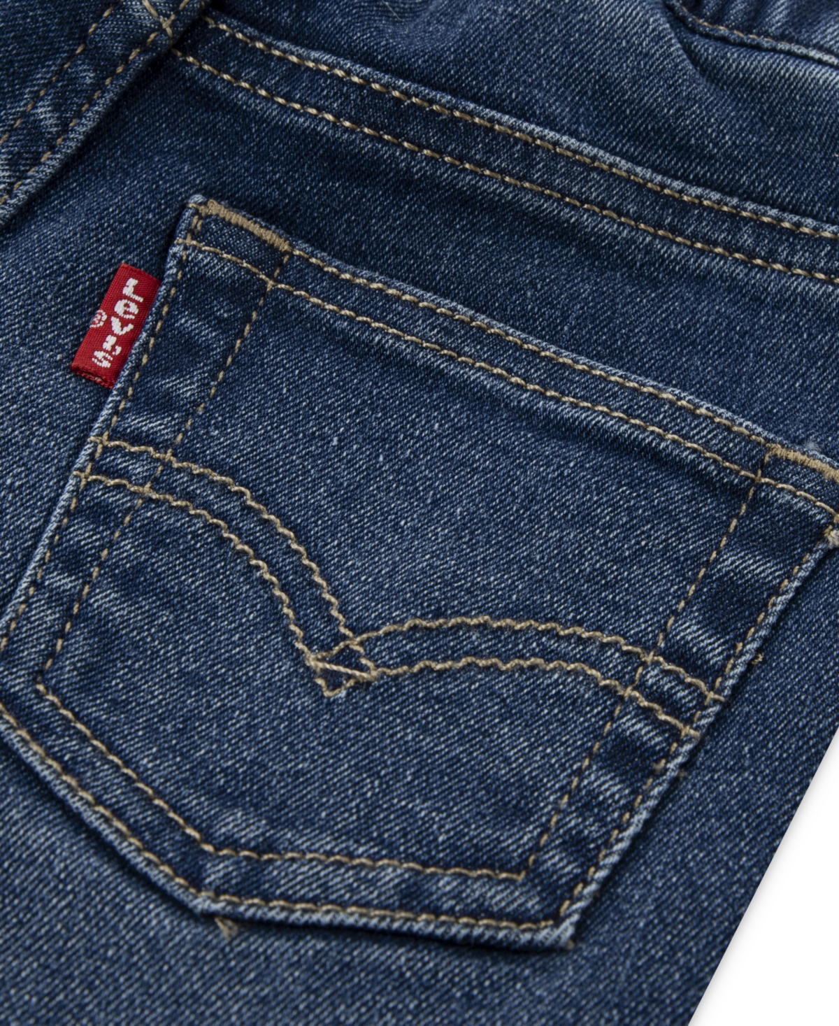 Levi's Baby Boys 2-piece Moto Crewneck T-shirt And Jeans Set In Blue