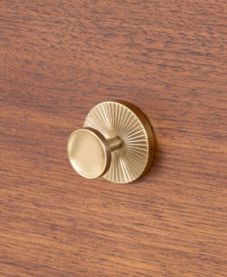 Forma 26" Solid Wood 1-Drawer Nightstand with LED Light and USB Ports