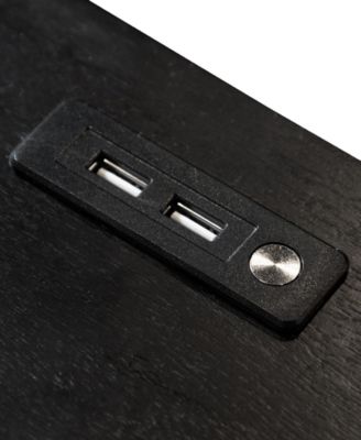 Forma 26" Solid Wood 1-Drawer Nightstand with Touch Light