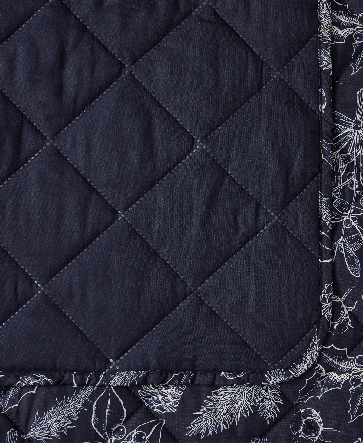 Seventh Studio Merry Sketched 3-pc. Quilt Set, Full/queen In Blue