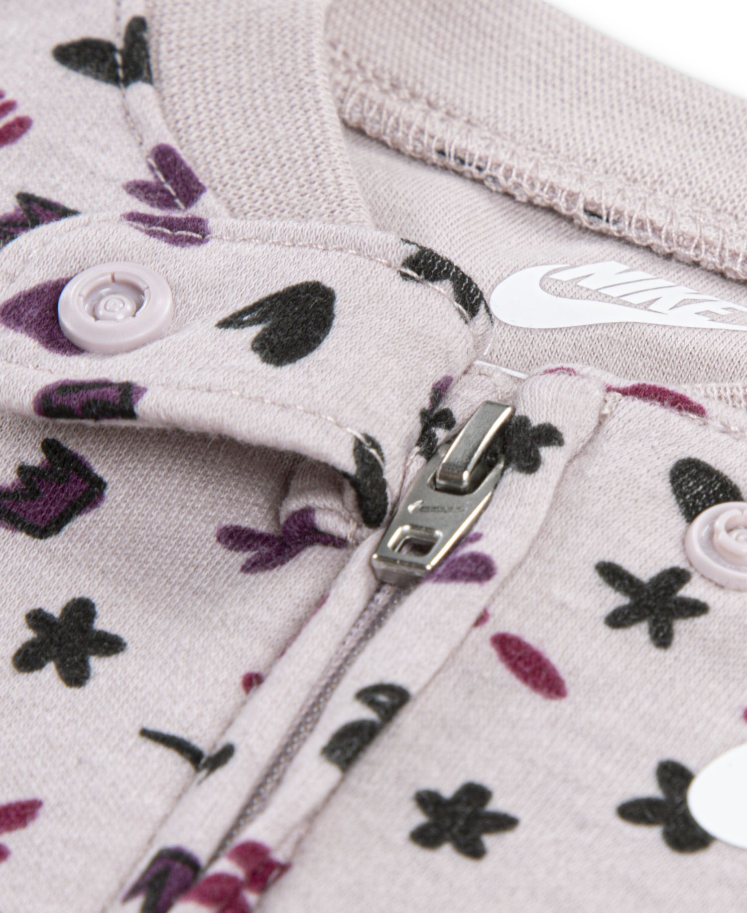 Baby Girls' Printed Crewneck Coverall
