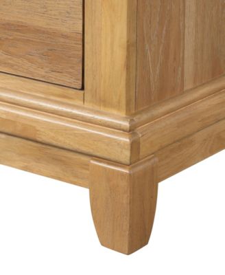Wellington 26.5" Wood 2-Drawer Nightstand