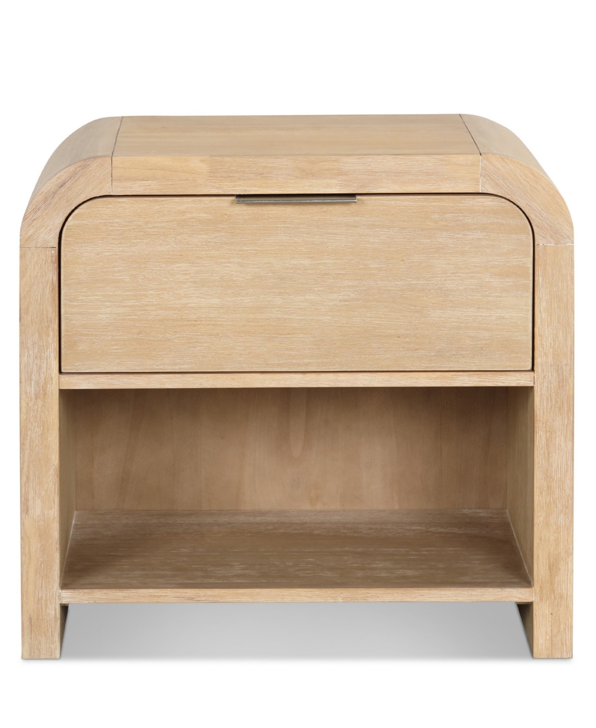 Furniture Of America Elowyn 27" Solid Wood 1-drawer Nightstand With Shelf In Brown
