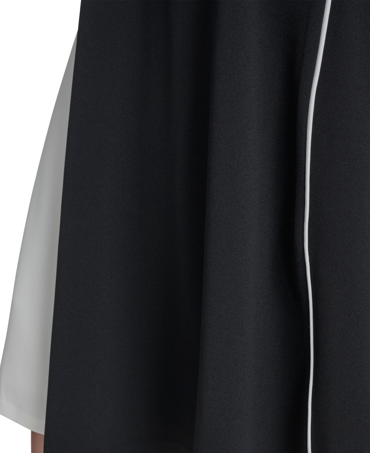 Calvin Klein Colorblock Midi A-line Dress In Multi