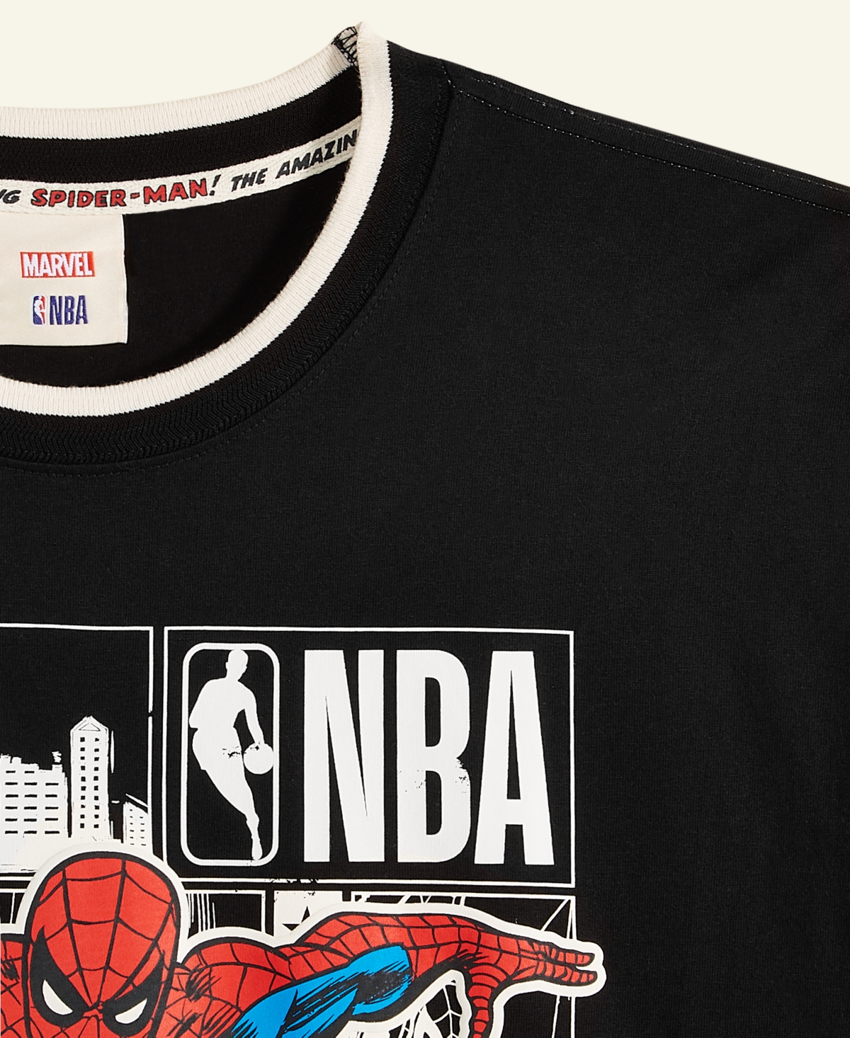 Macy's Marvel X Nba Men's "it's Spidey" Spiderman Short Sleeve Graphic T-shirt, Macy's Exclusive In Blue