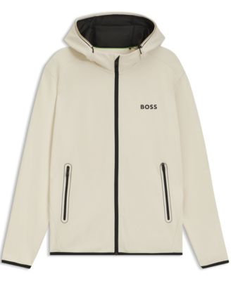 Men's Active Stretch-Gabardine Zip-Up Hoodie