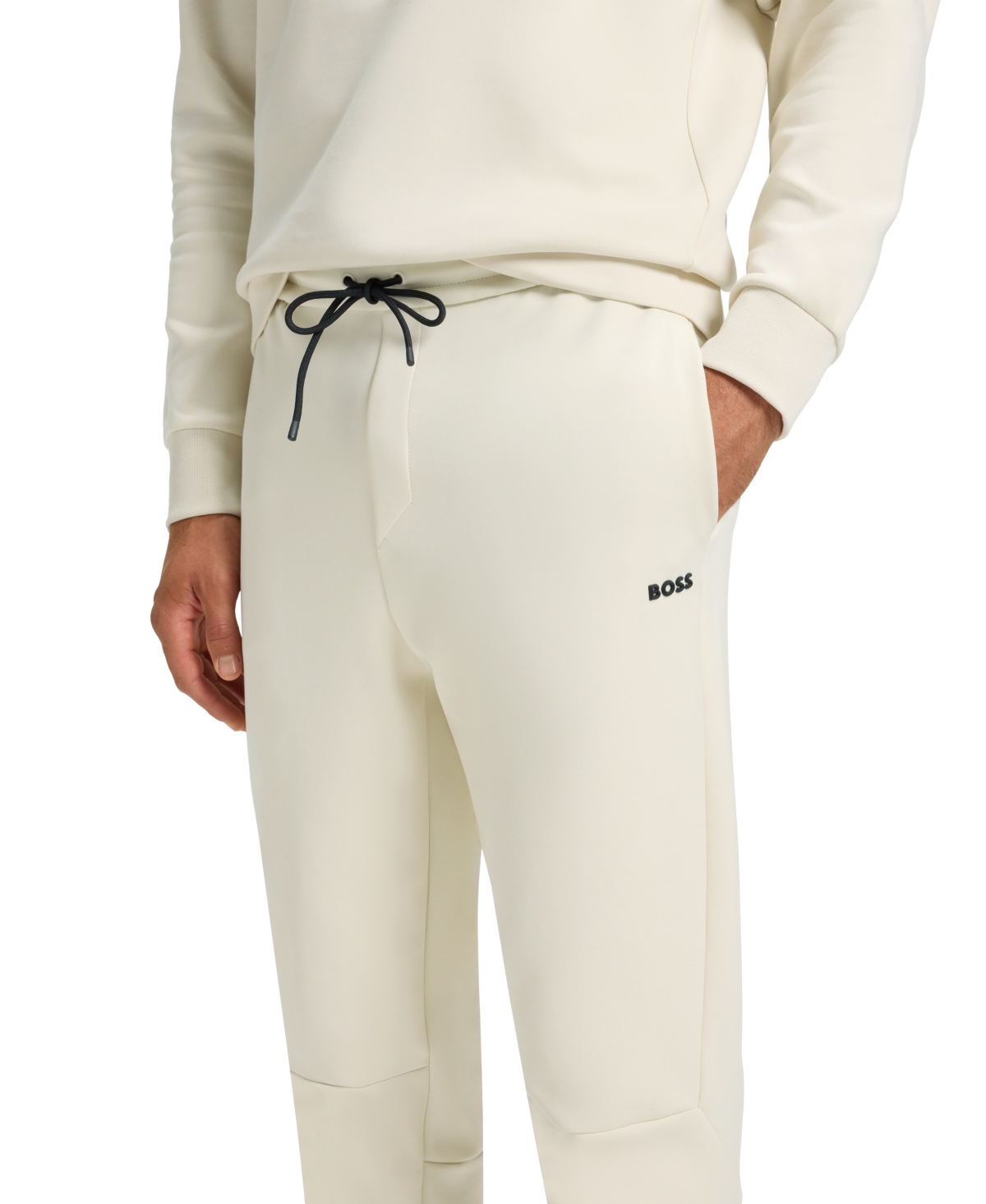 Hugo Boss Boss By  Men's Cotton-blend Tracksuit Bottoms In Multi