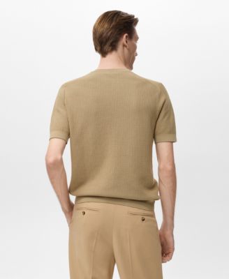 Men's Cotton Knitted T-Shirt