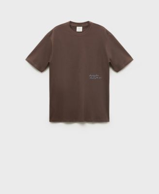 Men's Printed Patch T-Shirt