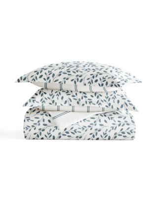 Timeless Pattern Reversible 3-Pc. Duvet Cover Set, Full/Queen