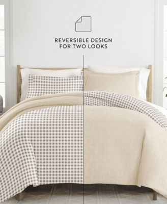 Timeless Pattern Reversible 2-Pc. Duvet Cover Set, Twin/Twin XL