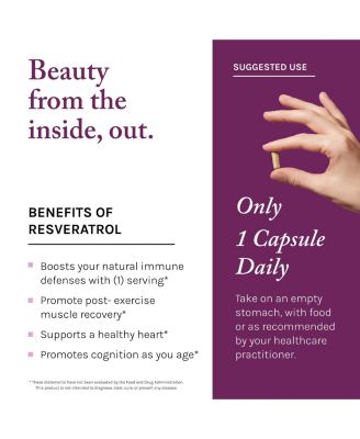 NUTRITION Resveratrol 1,000mg, 60 CT