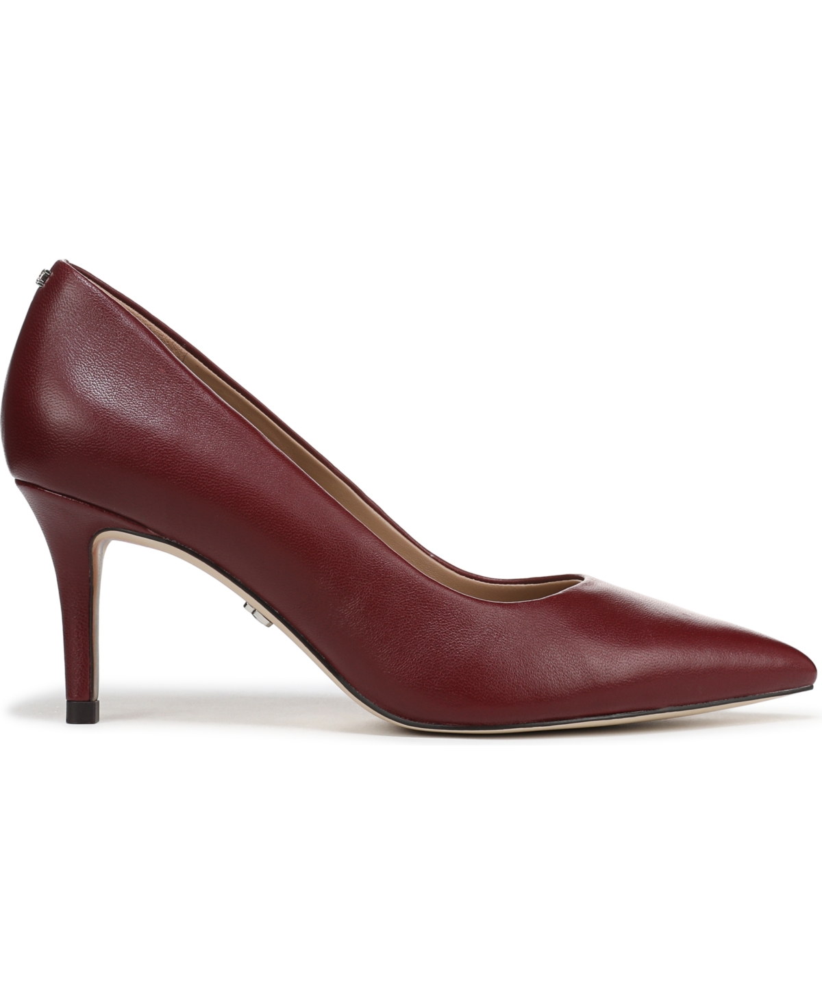 Sam Edelman Vienna Pointed Toe Pump In Burgundy