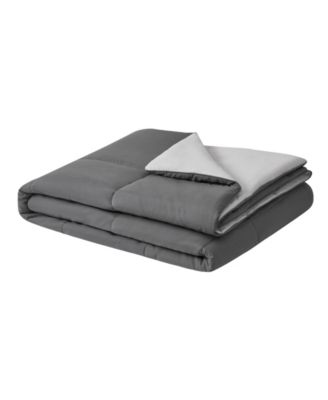 Box Stitch Reversible 2-Pc. Comforter Set, Twin/Twin XL