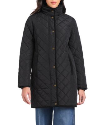 Women's Long Mini Quilt Coat
