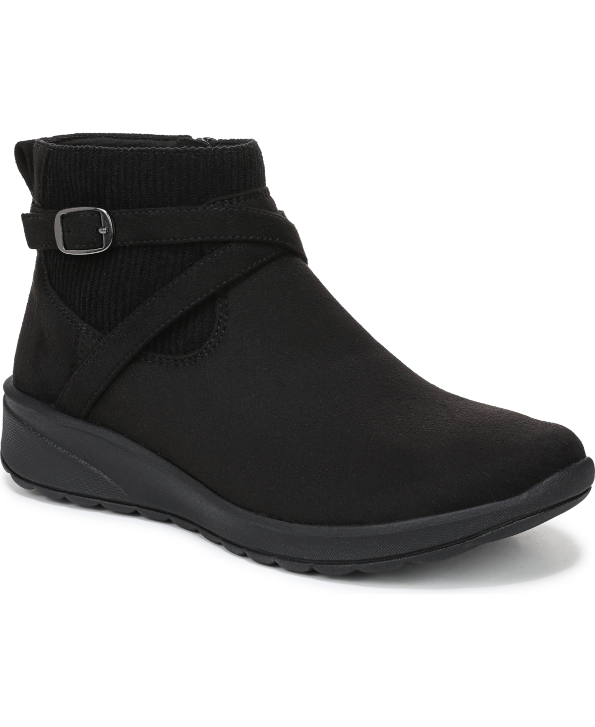Lifestride Gates Wedge Bootie In Black