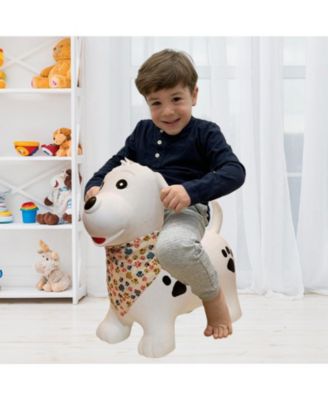 Inflatable Bouncy Ride-On Hopper W/ Pump - Dog