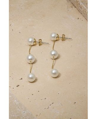Lilly Pearl Drop Earrings
