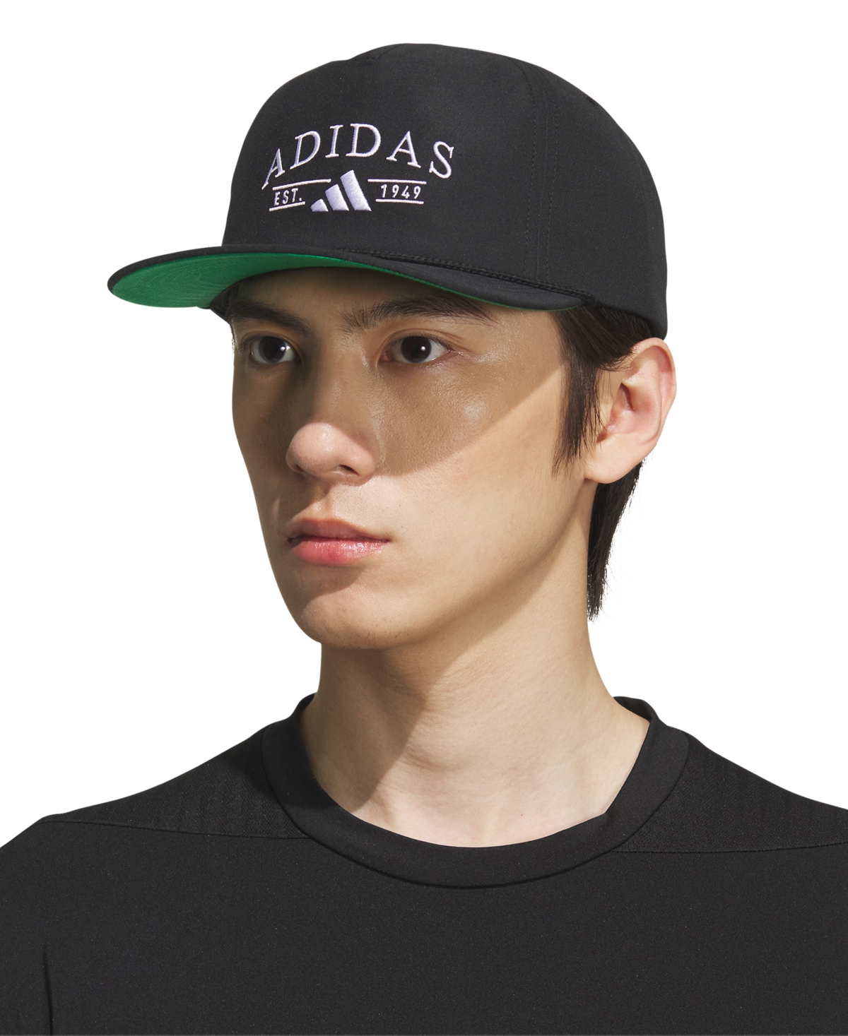 Adidas Originals Men's Foundation Sport Strap Back Cap In Black