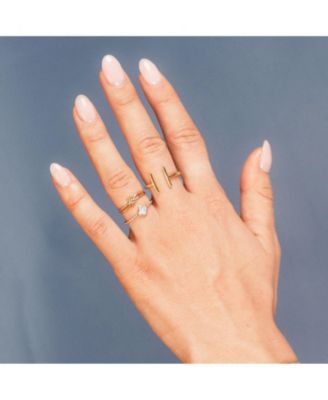 Golden Bar Ring 14K Gold