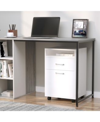 Rolling File Storage Cabinet Document Shelf Drawer Home Office