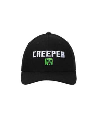Men's Creeper Adult Black Traditional Adjustable Hat