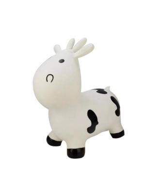 Inflatable Bouncy Ride-On Hopper W/ Pump - Cow