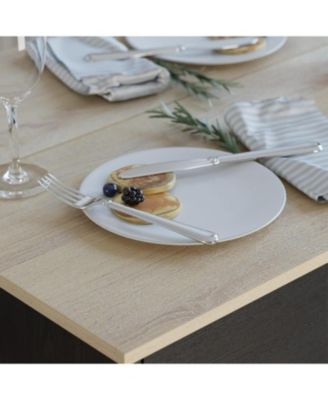 Rolling Kitchen Island with Drop Leaf, Storage Cabinet, Drawer, Black