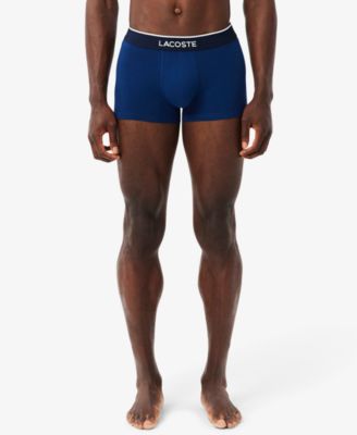 Lactose Men's 3-Pack Cotton Stretch Mini-Crocodile Trunks