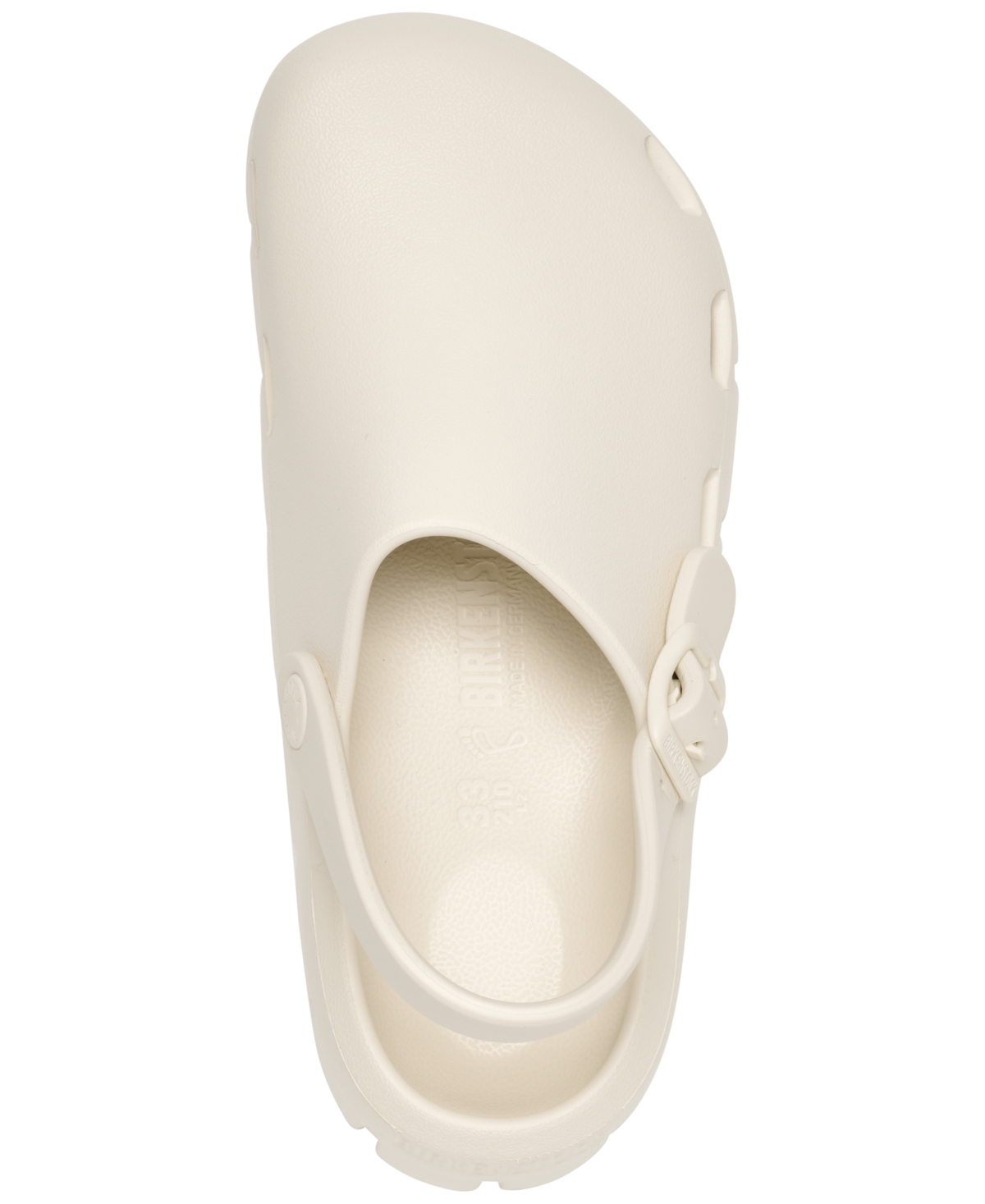 Birkenstock Round Toe Sandals In White