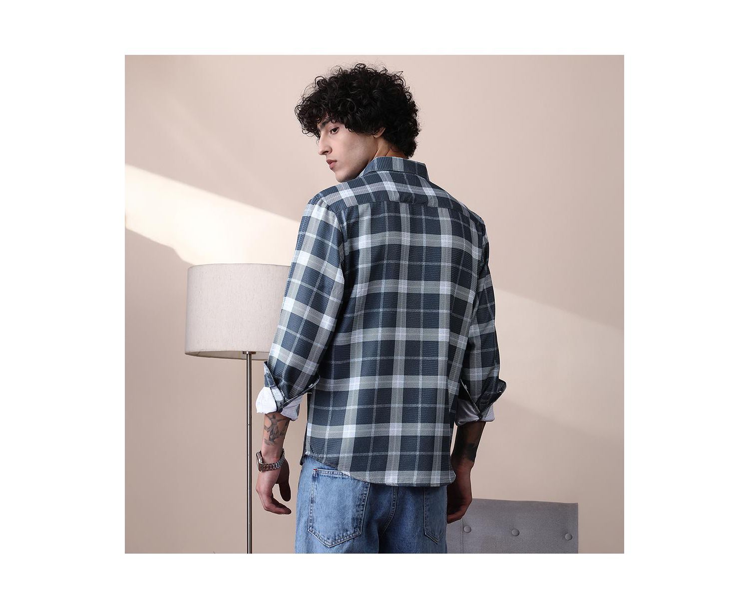 Men's Tartan Plaid Shirt