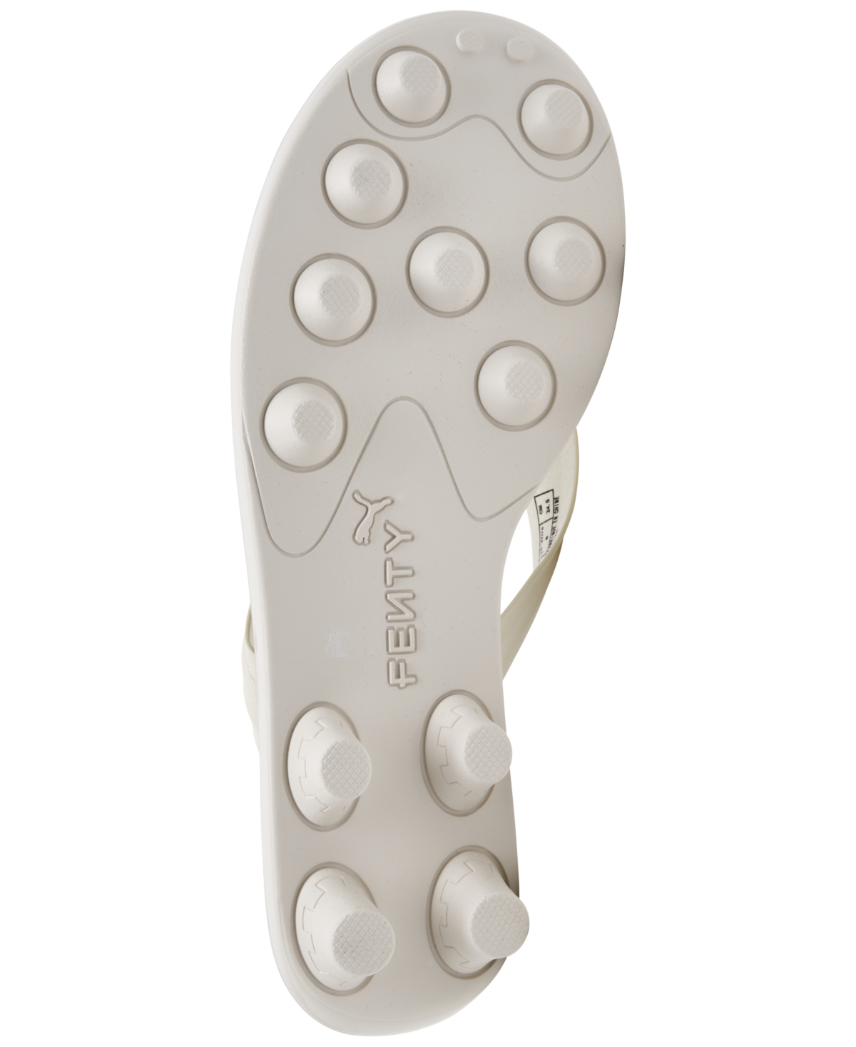 Puma X Fenty Cat Cleat Jelly Sandal In Neutral