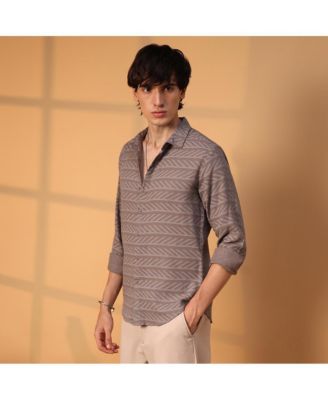 Men's Earthy Lined Shirt