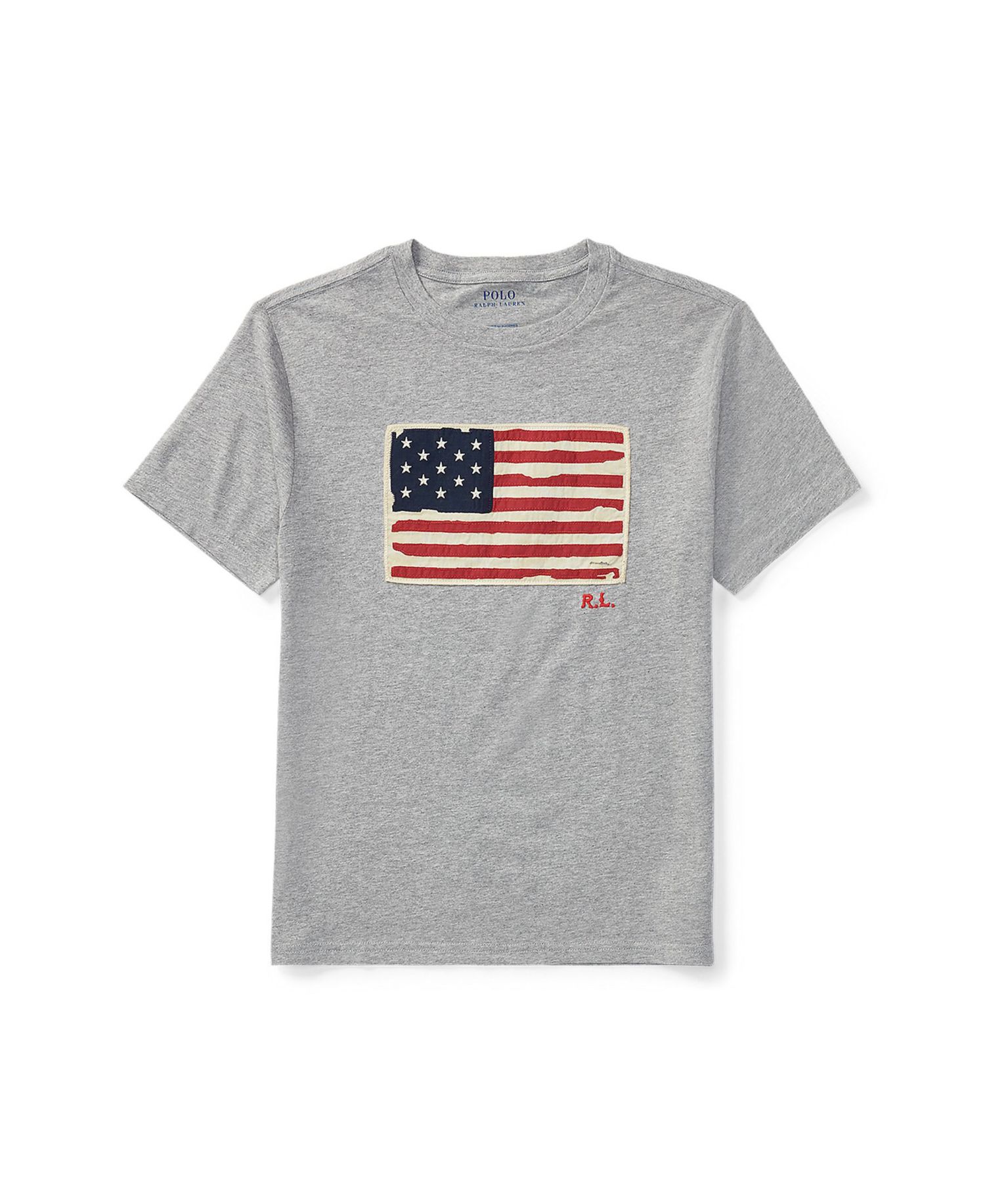 Boys' 2-7 Flag Cotton Jersey T-Shirt