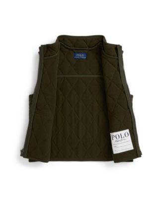Toddler and Little Boys 2-7 Fleece-Lined Quilted Vest