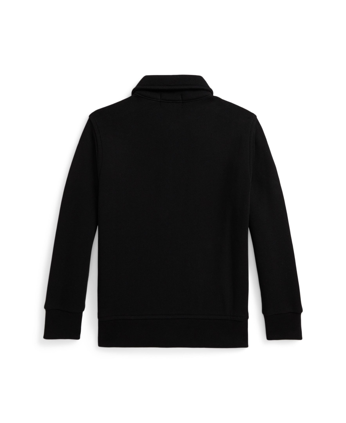 Polo Ralph Lauren Ralph Lauren Fleece Collared Sweatshirt In Black