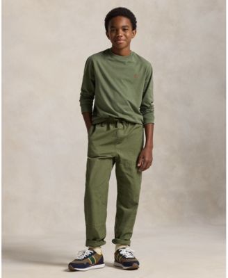 Big Boys Cotton Jersey Long Sleeve T-Shirt