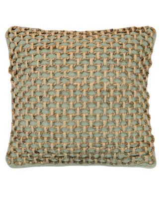 Jada Jute Decorative Pillow, 18" x 18"