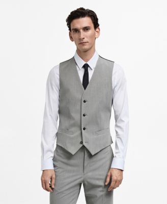 Men's Paris Super Slim-Fit Suit Vest