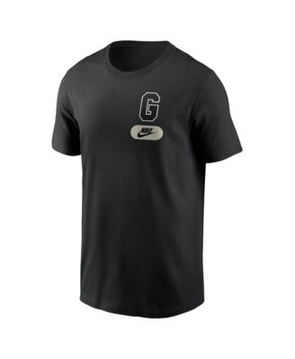Men's Black Georgia Bulldogs Fashion 2-Hit T-Shirt