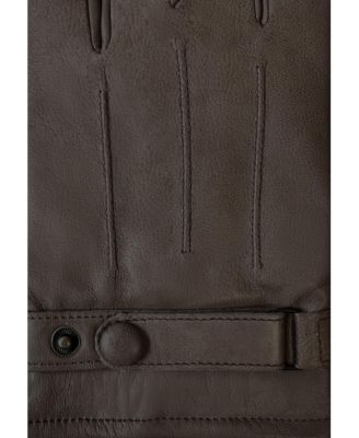 Men's Men`s Casual Premium Leather Touchscreen Gloves "GORDON Touch"