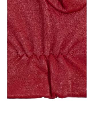 Women`s extra long Premium Lamb Leather Touchscreen Gloves "KEIRA"