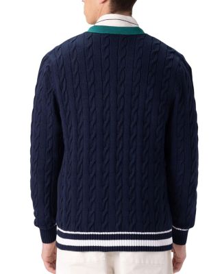 Men's Cable Knit Cardigan